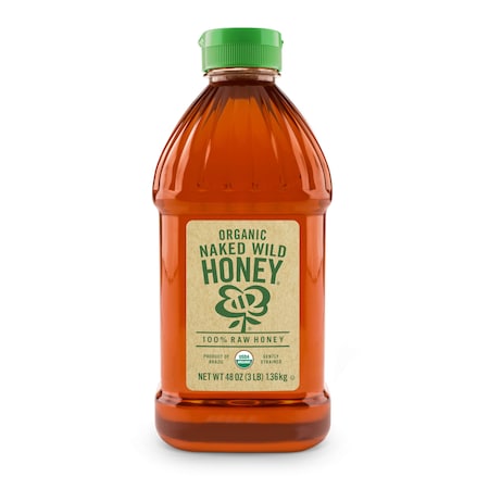 Naked Wild Honey Naked Wild Organic Raw Honey 48 oz., PK6 BB5602 | Zoro